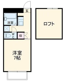 ラミアカーサ【1階】の間取り