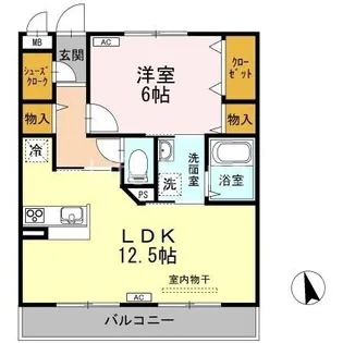 グランツ【3階】の間取り