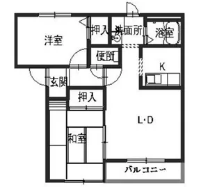 ファジーアドザックス【2階】の間取り