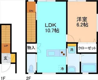 N2S【2階】の間取り