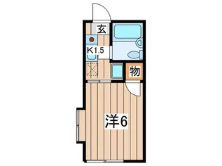 サンクリスティ-ハウス【1階】の間取り