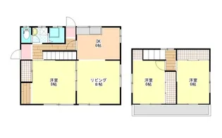 茨城県土浦市烏山2【一戸建】の間取り