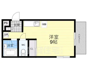 ルミネ秀暎【1階】の間取り