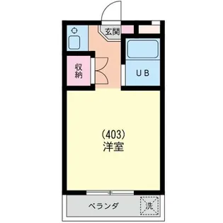 第3マンションオリト【4階】の間取り