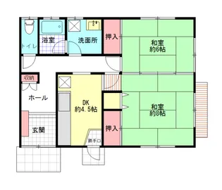 茨城県守谷市大木【一戸建】の間取り