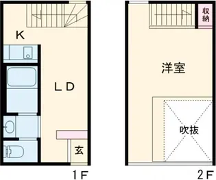 東京都世田谷区赤堤1【一戸建】の間取り