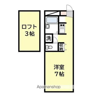 PUR紀の川【2階】の間取り