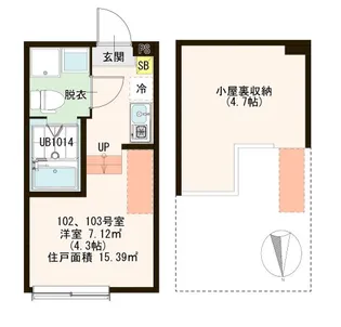 NOA【1階】の間取り