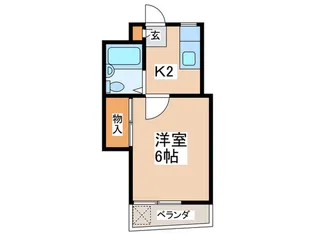 ラフォーレ調布【3階】の間取り