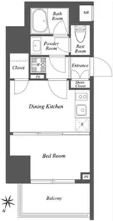 東京都豊島区雑司が谷3【マンション】の間取り
