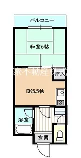 クレセント【2階】の間取り