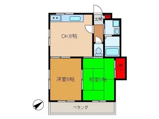 佐藤ビル【3階】の間取り