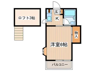 コ-ポ錦【2階】の間取り