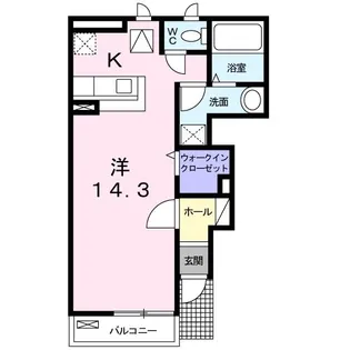 センローク【1階】の間取り