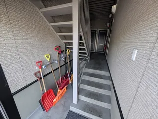 グランディール新開【1階】の地図