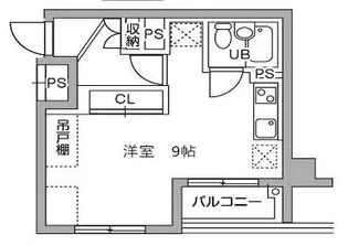 東京都稲城市東長沼【マンション】の間取り