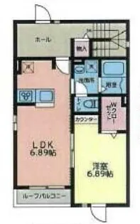 コンドレア池袋 A棟【2階】の間取り