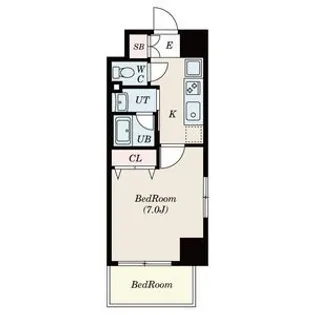 CITY SPIRE 名駅前【10階】の間取り