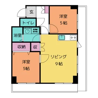 メゾン琢磨II【4階】の間取り