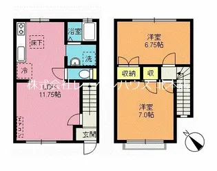 埼玉県北本市東間1【一戸建】の間取り