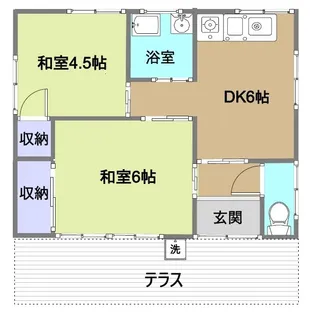 静岡県掛川市家代【一戸建】の間取り
