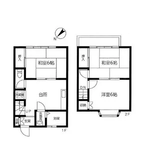 グリーンハイツの間取り