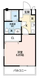 埼玉県さいたま市西区大字指扇【アパート】の間取り