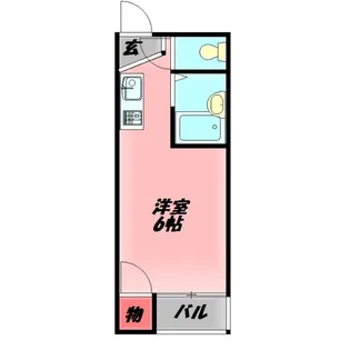 大阪府門真市元町【マンション】の間取り