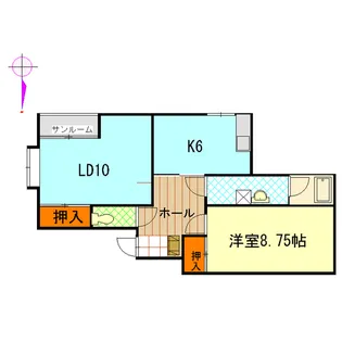 レジデンスY(定)【1階】の間取り