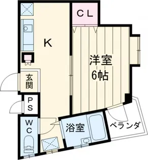 Mt.Cedar南烏山【3階】の間取り