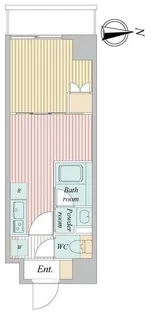 ハーモニーレジデンス東京ツリー【2階】の間取り