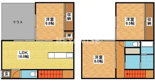 長崎県長崎市滑石5【一戸建】の間取り
