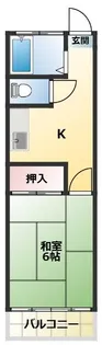清滝園【2階】の間取り