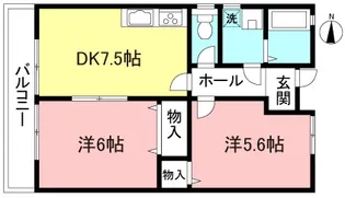 オデッセイV【1階】の間取り
