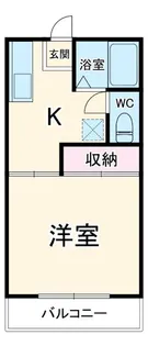 ロイヤルヒル・アビコB【2階】の間取り