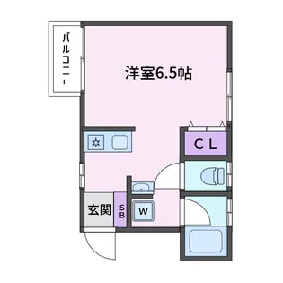 アメニティ浜田山【2階】の間取り