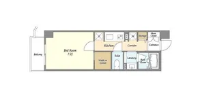 インプルーブ清澄白河【2階】の間取り