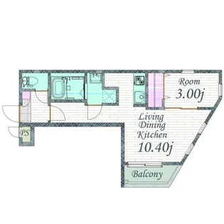 Cherim Luce 新瑞橋【2階】の間取り