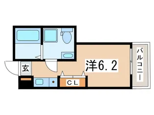 ピアステージ小豆沢【2階】の間取り