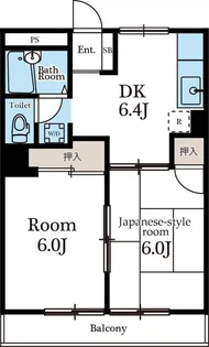 東京都葛飾区お花茶屋2【マンション】の間取り
