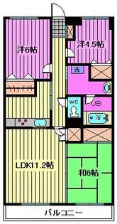 埼玉県さいたま市緑区太田窪1【マンション】の間取り