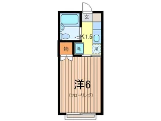 モデラ-ト【1階】の間取り