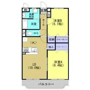 Y.M. Jupiter【3階】の間取り