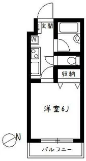 東京都文京区目白台1【マンション】の間取り