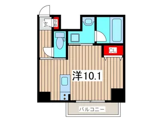 ケリア川口【2階】の間取り