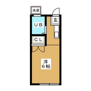 東京都目黒区原町1【アパート】の間取り