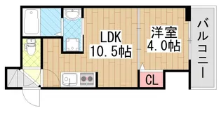 Veil Maison近大前【2階】の間取り