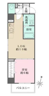 東京都墨田区太平4【マンション】の間取り