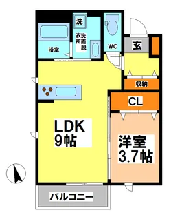東京都三鷹市井の頭3【アパート】の間取り