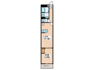 小豆沢レジデンス【2階】の間取り